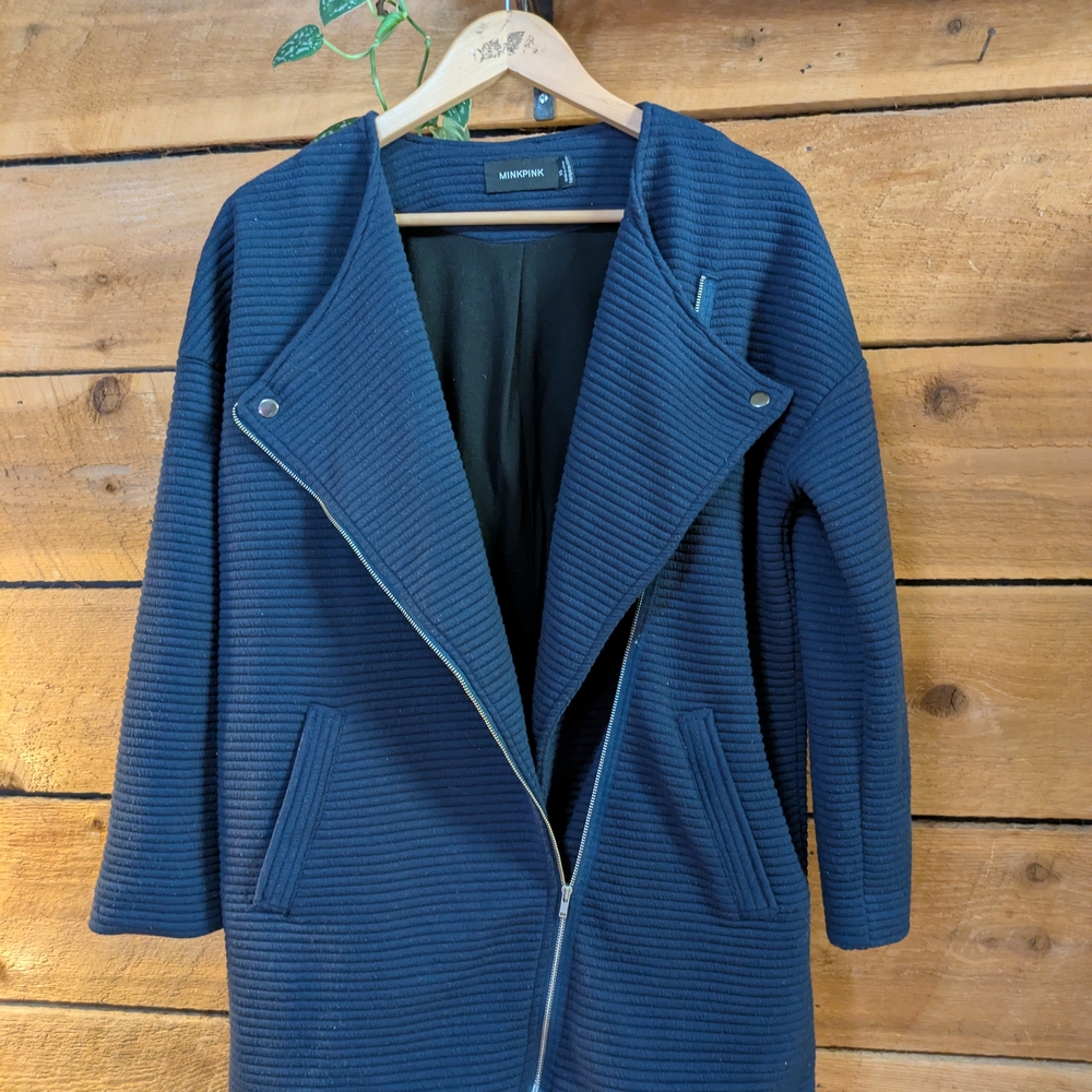 MinkPink Take Care Biker Jacket